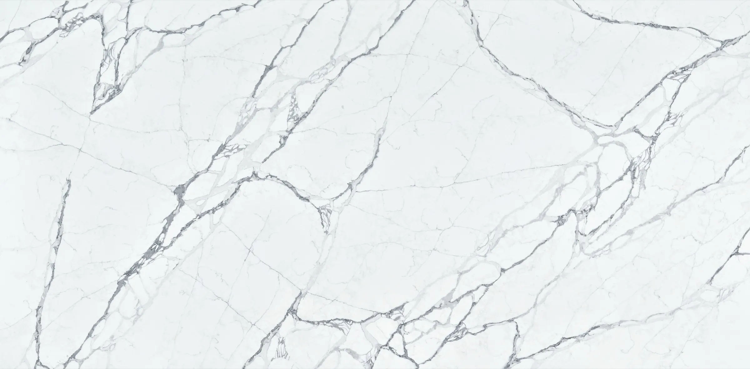 Alps White quartz slab