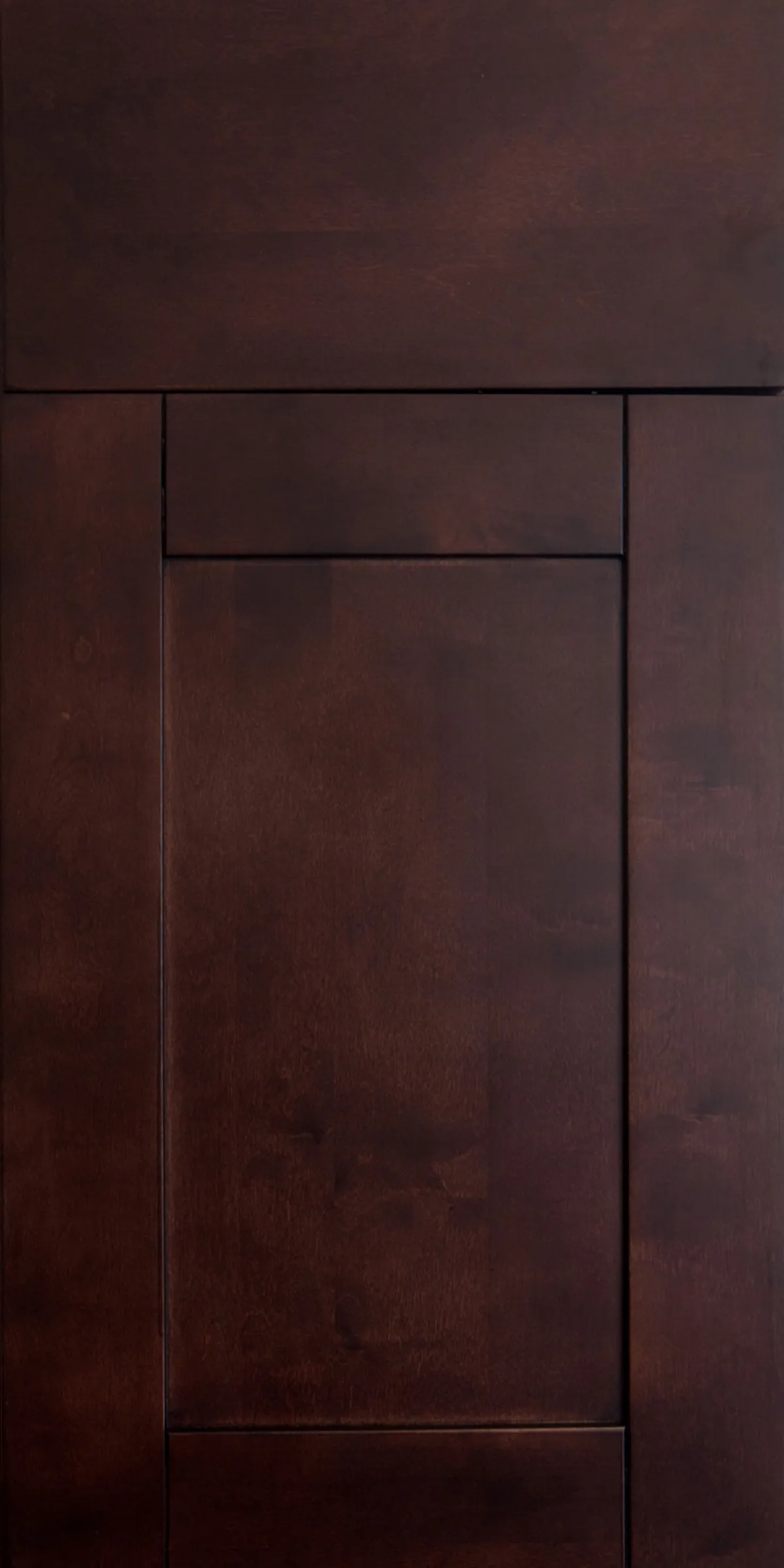 Espresso Shaker cabinet door front