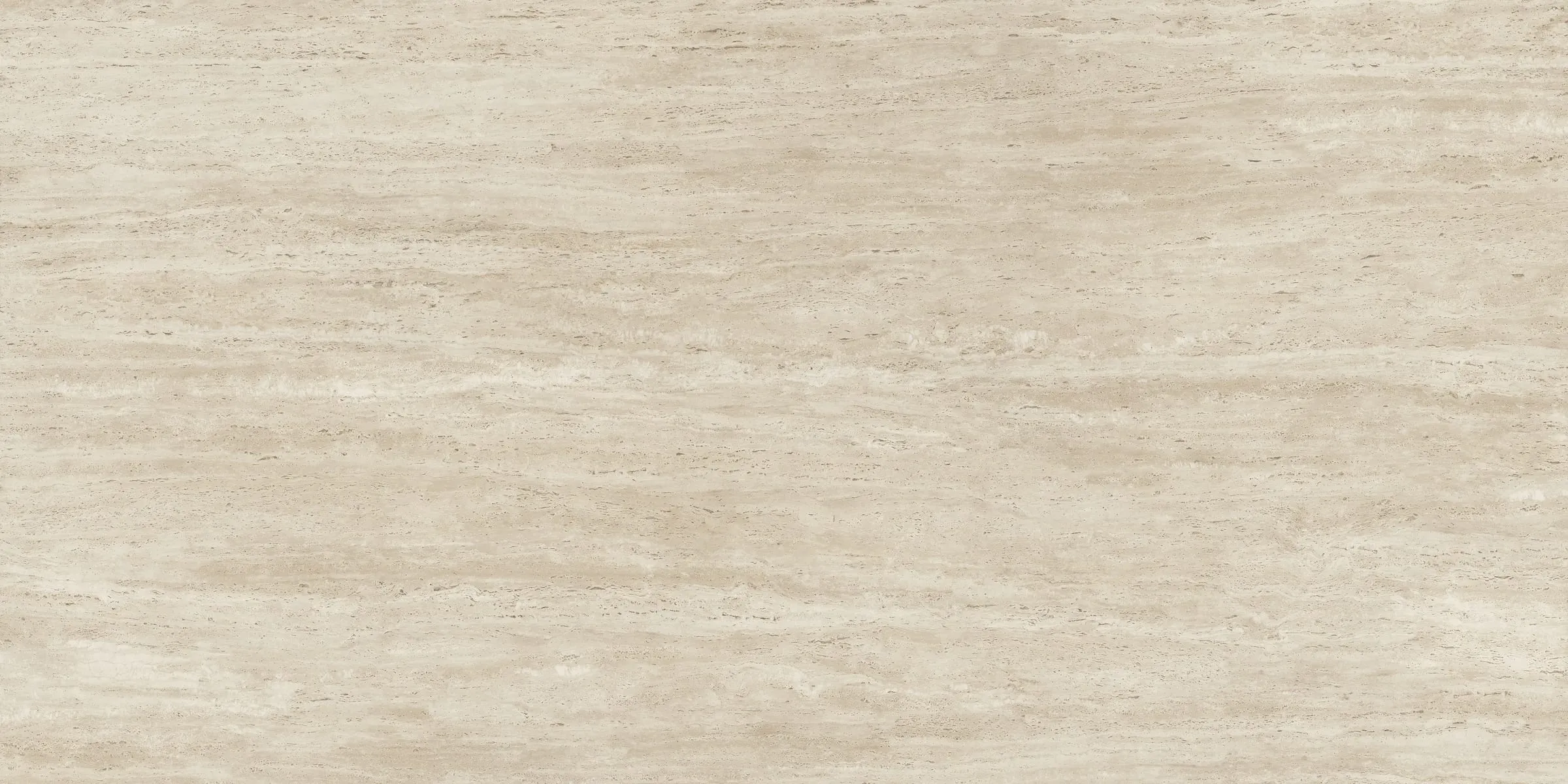 Travertino Pearl porcelain slab, full-surface swatch