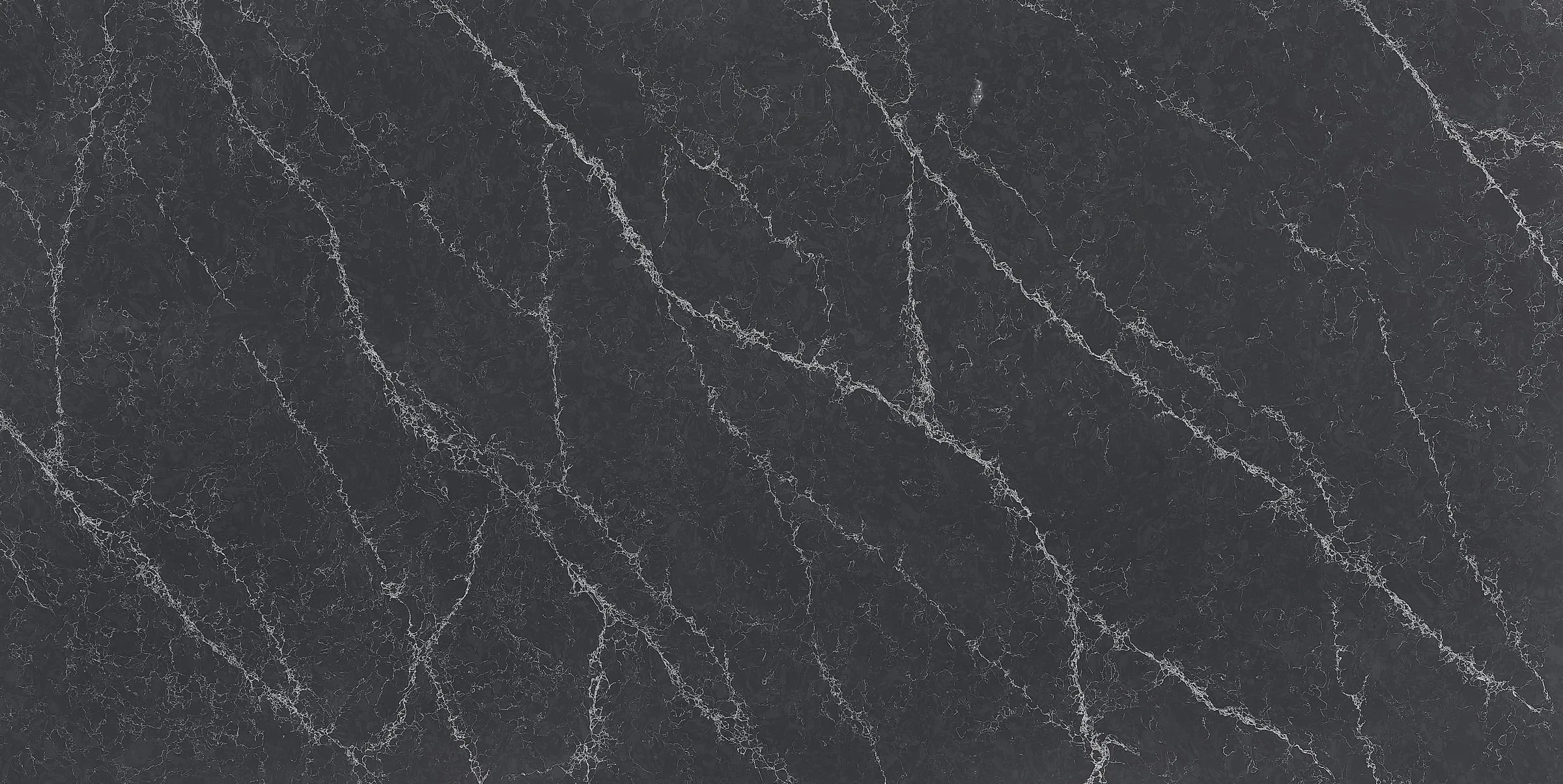 Atlantic Ocean quartz slab, full-surface swatch