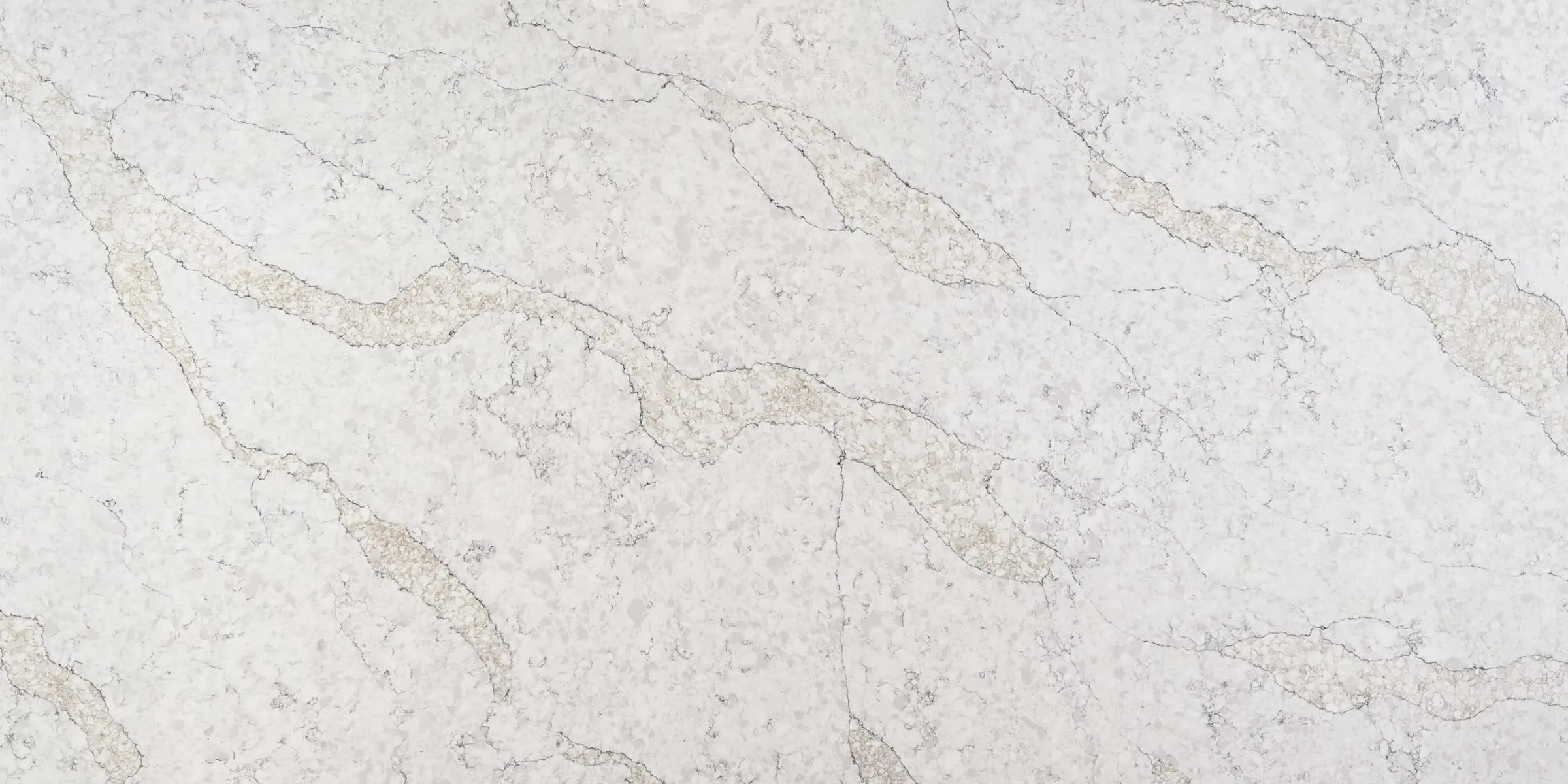 Calacatas Pietra quartz slab, full-surface swatch