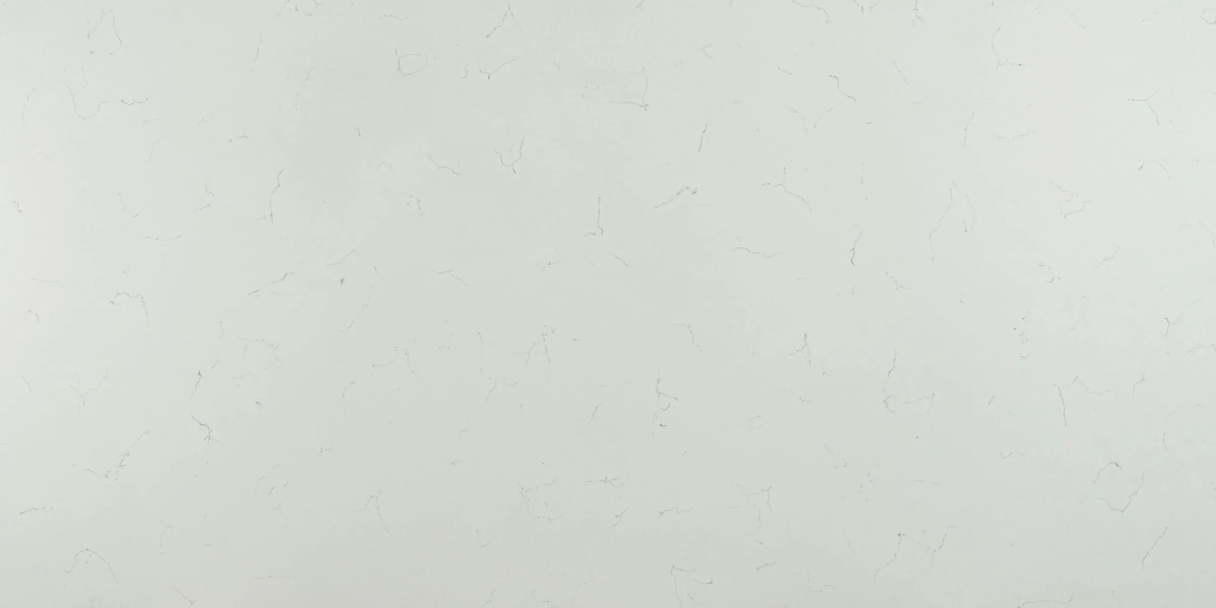 Carrara White quartz slab, full-surface swatch