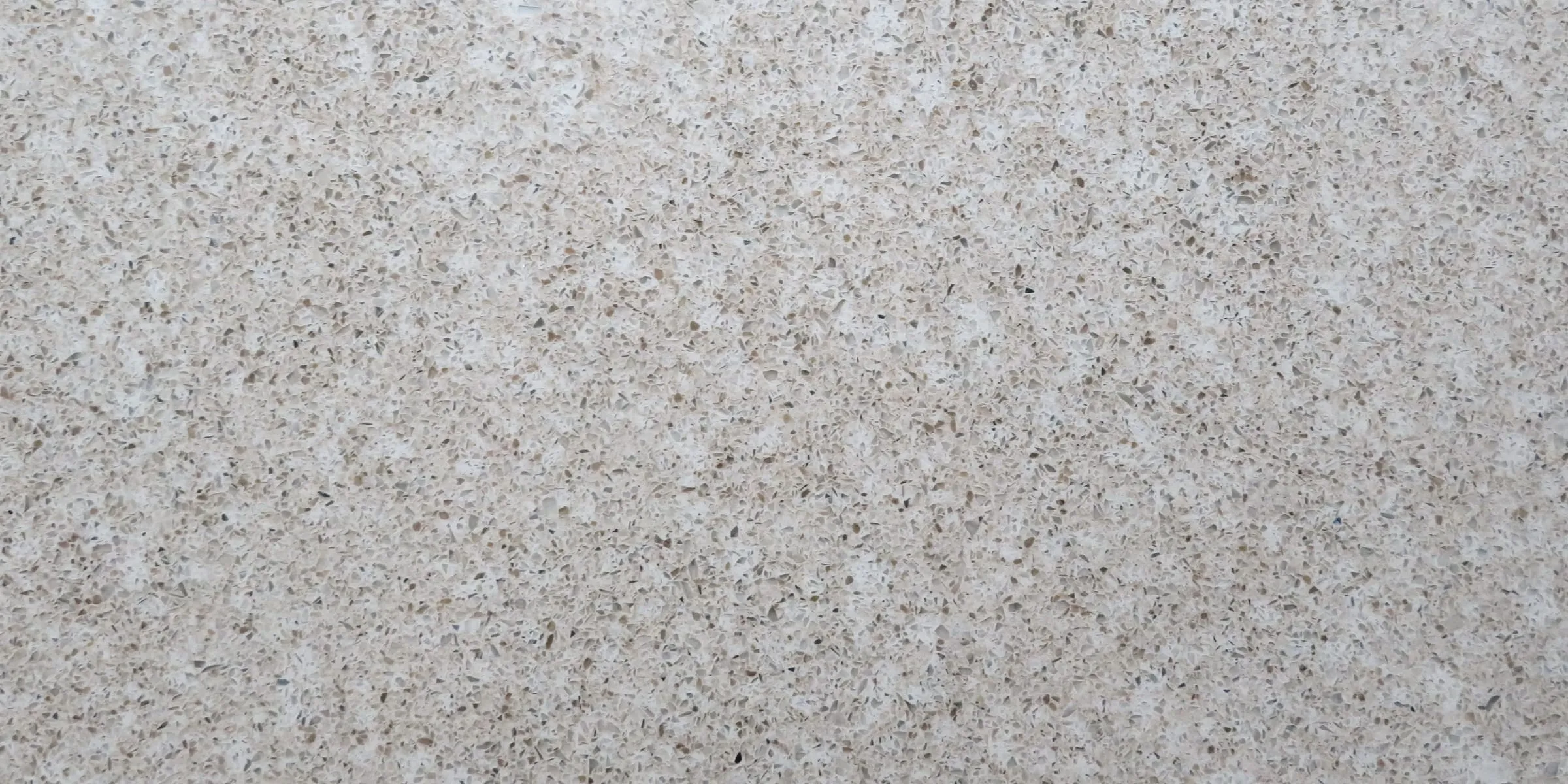 Light Brown quartz slab, full-surface swatch