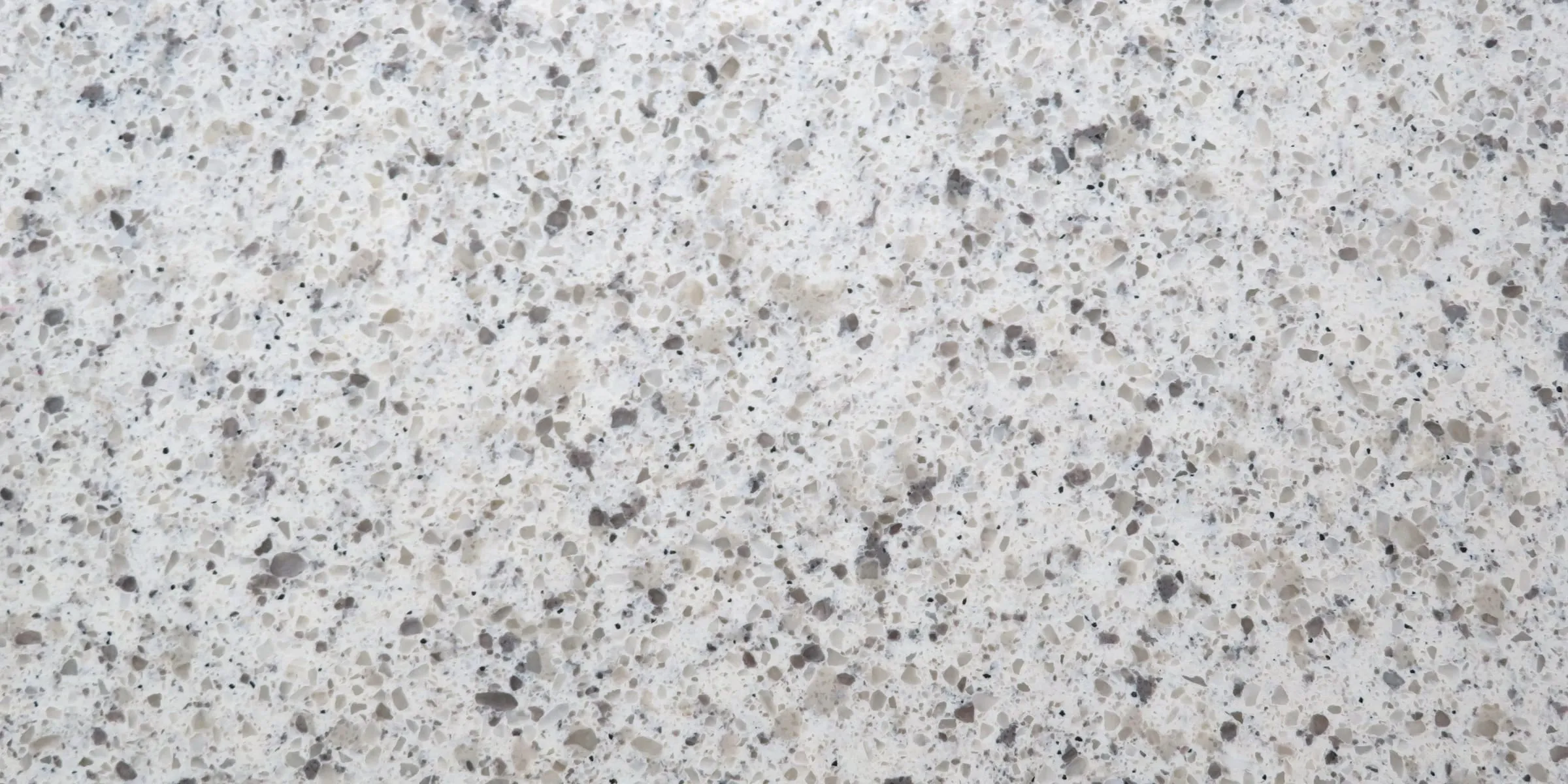 Pepper Grey quartz slab, full-surface swatch
