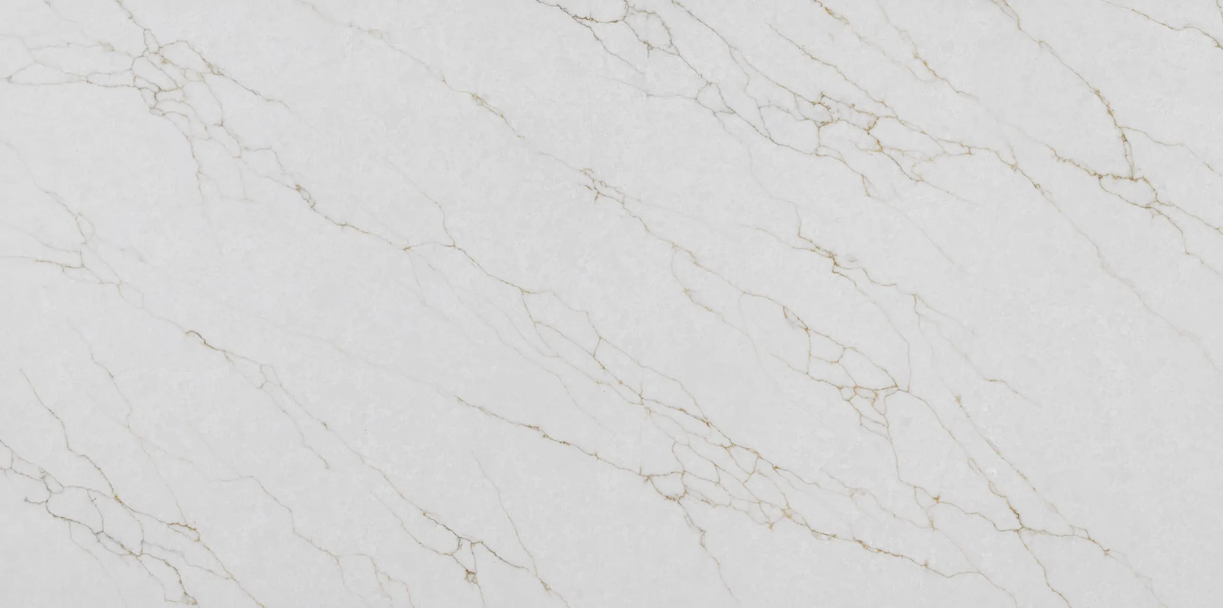 Venation Oro quartz slab, full-surface swatch