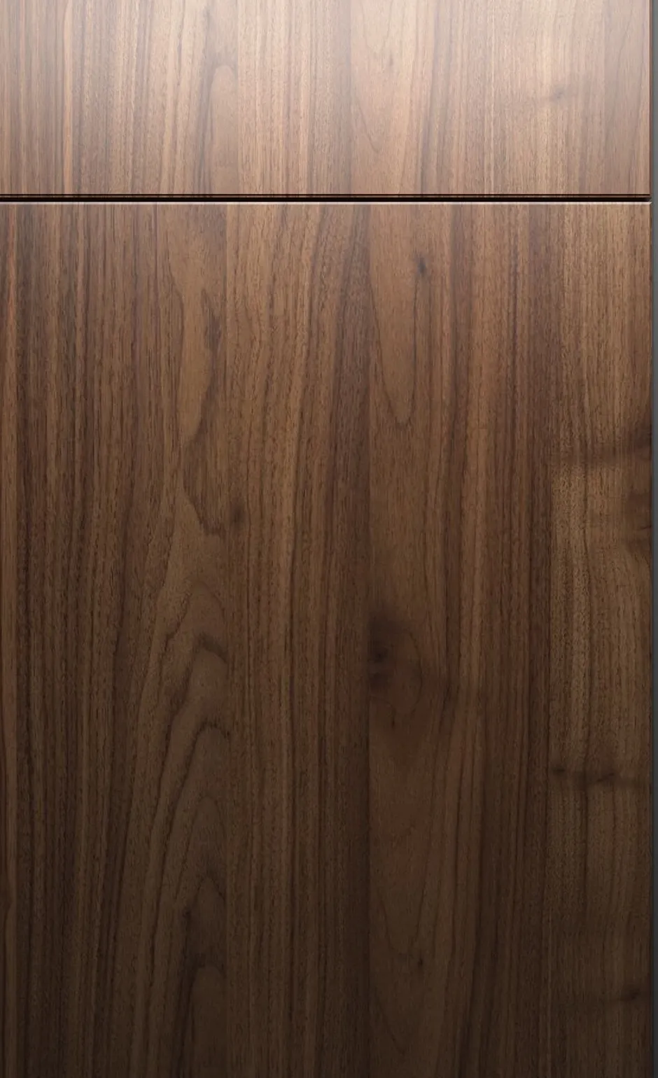 Walnut cabinet door front